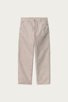 Carhartt Work In Progress - Single Knee Pant - Dusky Beige Stone Canvas - Canoe Club