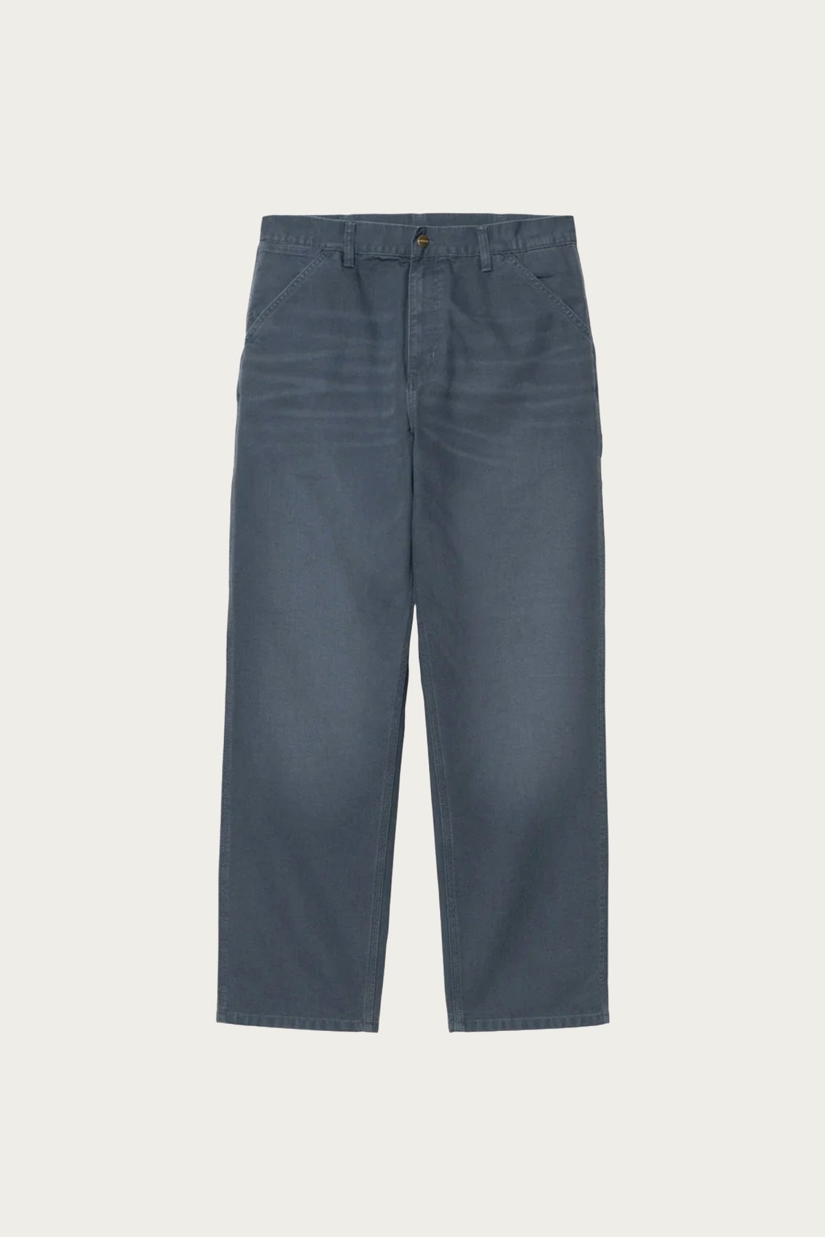 Carhartt Work In Progress - Single Knee Pant - Dusky Blue Stone Canvas - Canoe Club