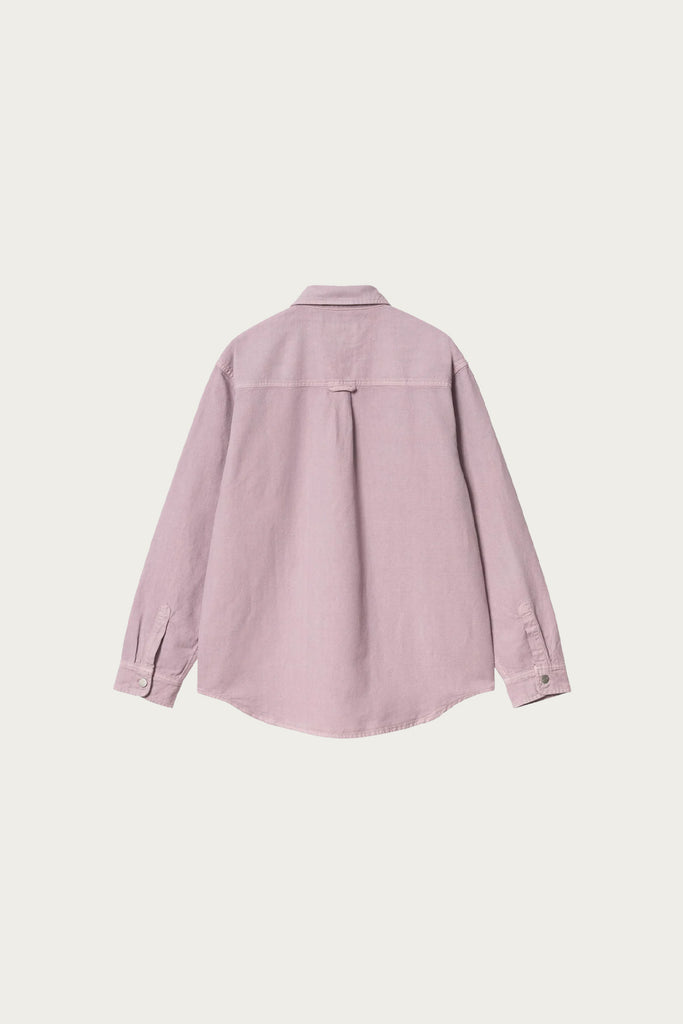 Carhartt Work In Progress - Walter Shirt Jacket - Garment Dyed Pink Fog - Canoe Club