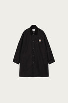 Carhartt Work In Progress - Webster Coat - Black/Black Rinsed - Canoe Club