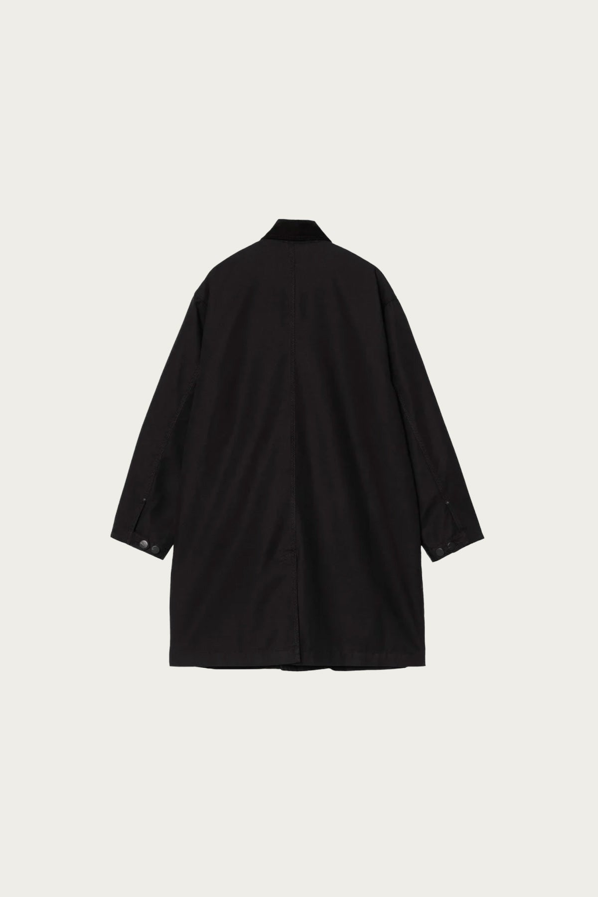 Carhartt Work In Progress - Webster Coat - Black/Black Rinsed - Canoe Club