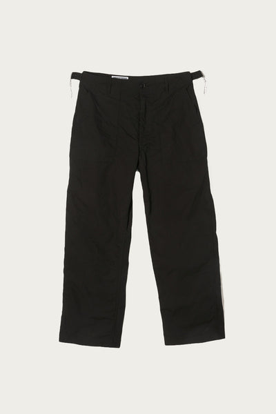 Engineered Garments Workaday Fatigue Pant | Black Cotton Ripstop