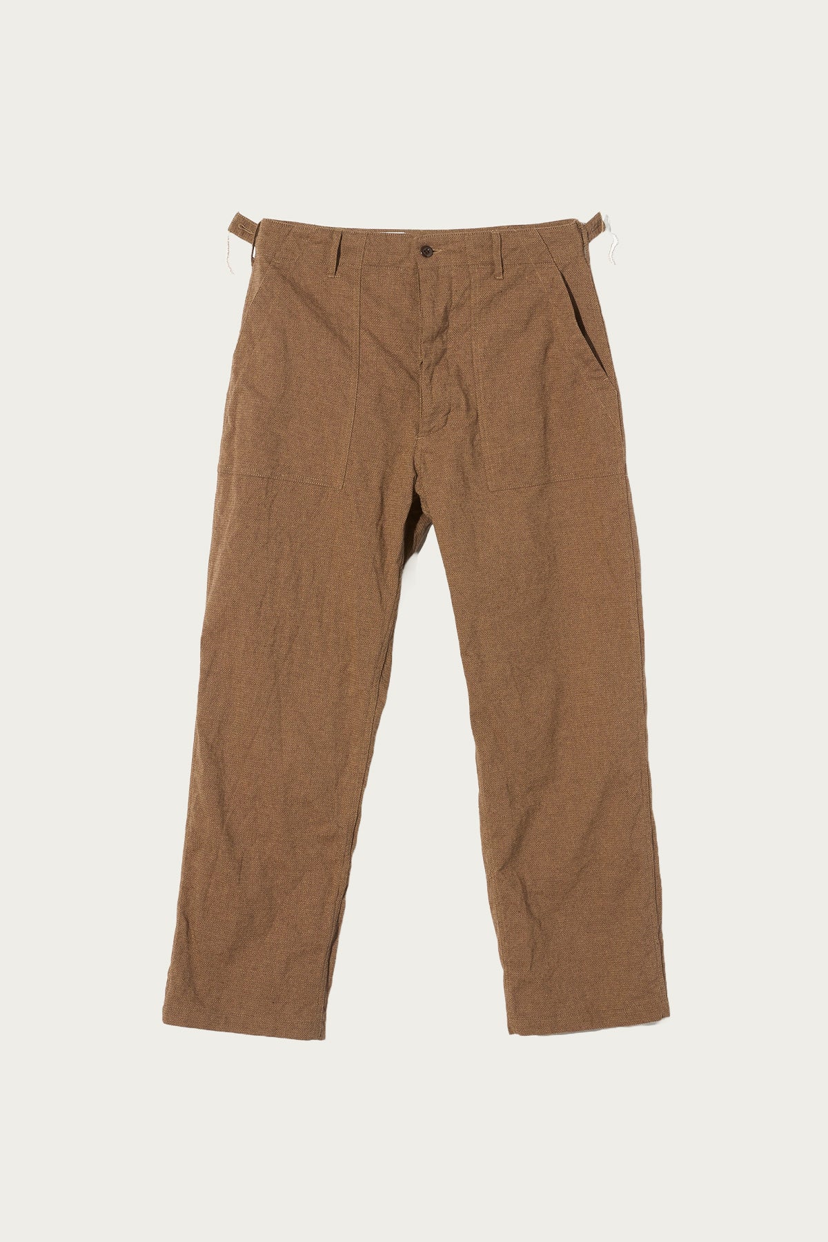 Engineered Garments Workaday - Workaday Fatigue Pant - Brown CP Homespun - Canoe Club