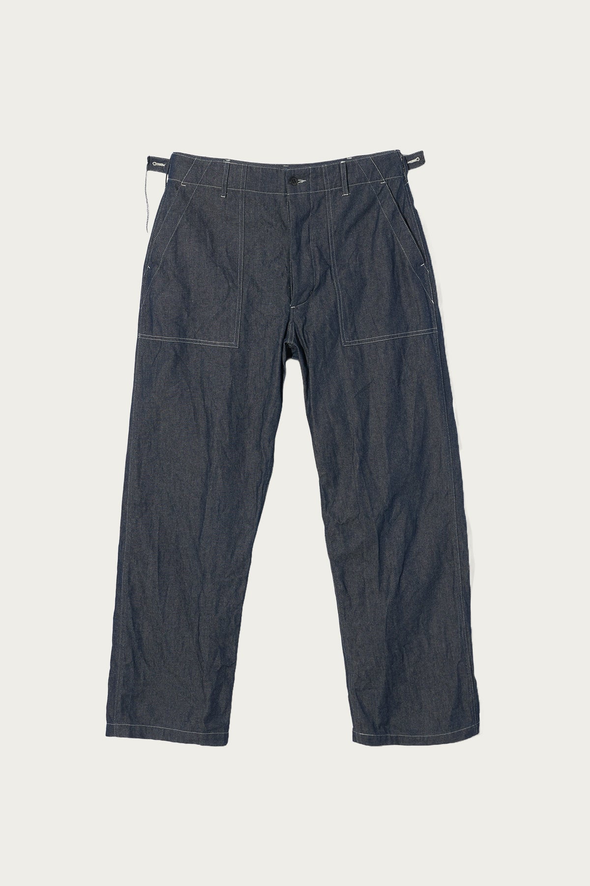 Engineered Garments Workaday - Workaday Fatigue Pant - Indigo Industrial 8oz Denim - Canoe Club