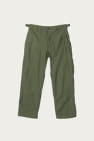 Engineered Garments Workaday - Workaday Fatigue - Olive Cotton Reversed Sateen - Canoe Club