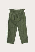 Engineered Garments Workaday - Workaday Fatigue - Olive Cotton Reversed Sateen - Canoe Club