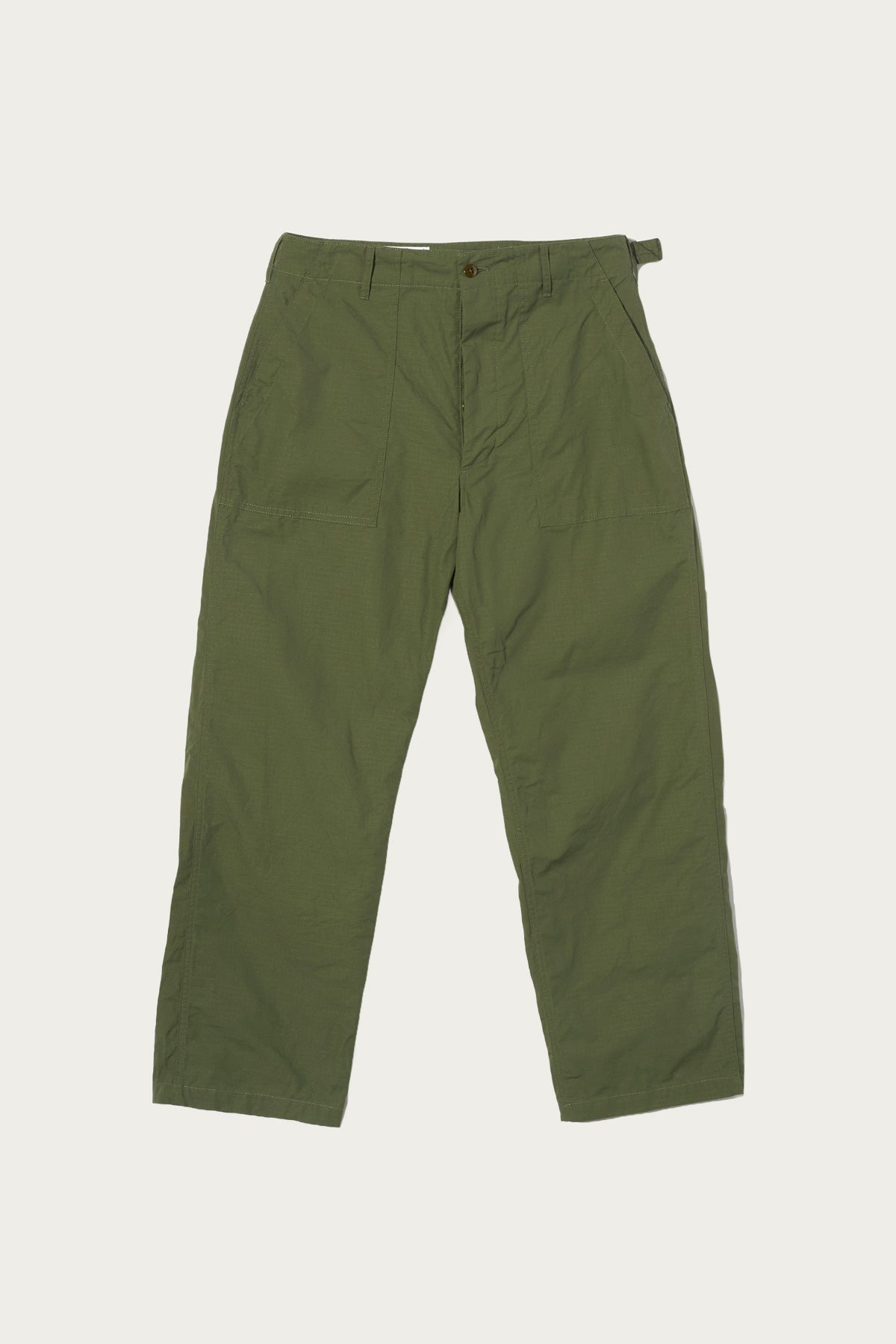 Engineered Garments Workaday - Workaday Fatigue Pant - Olive Cotton Ripstop - Canoe Club
