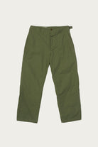 Engineered Garments Workaday - Workaday Fatigue Pant - Olive Cotton Ripstop - Canoe Club