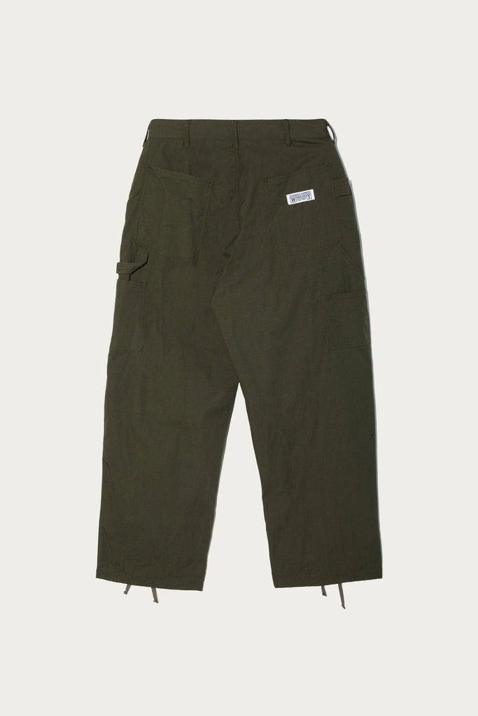 Engineered Garments Workaday - Workaday Painter Pant - Olive Heavyweight Cotton Ripstop - Canoe Club