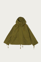 Engineered Garments Workaday - Salvage Smock - Olive Cotton Iridescent - Canoe Club