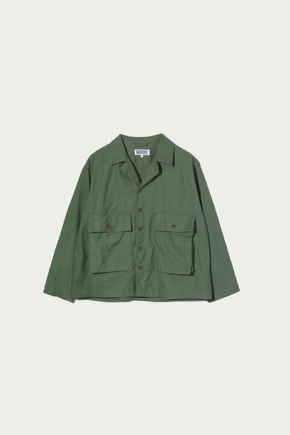 ENGINEERED GARMENTS ミリタリージャケット L オリーブ Engineered Garments Workaday Sea Bees Jacket | Olive Cotton