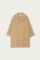 Engineered Garments Workaday - Shop Coat - Camel Cotton Moleskin - Canoe Club