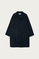 Engineered Garments Workaday - Shop Coat - Dk. Navy Cotton Moleskin - Canoe Club