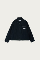Engineered Garments Workaday - Short Jacket - Dk. Navy Cotton Moleskin - Canoe Club