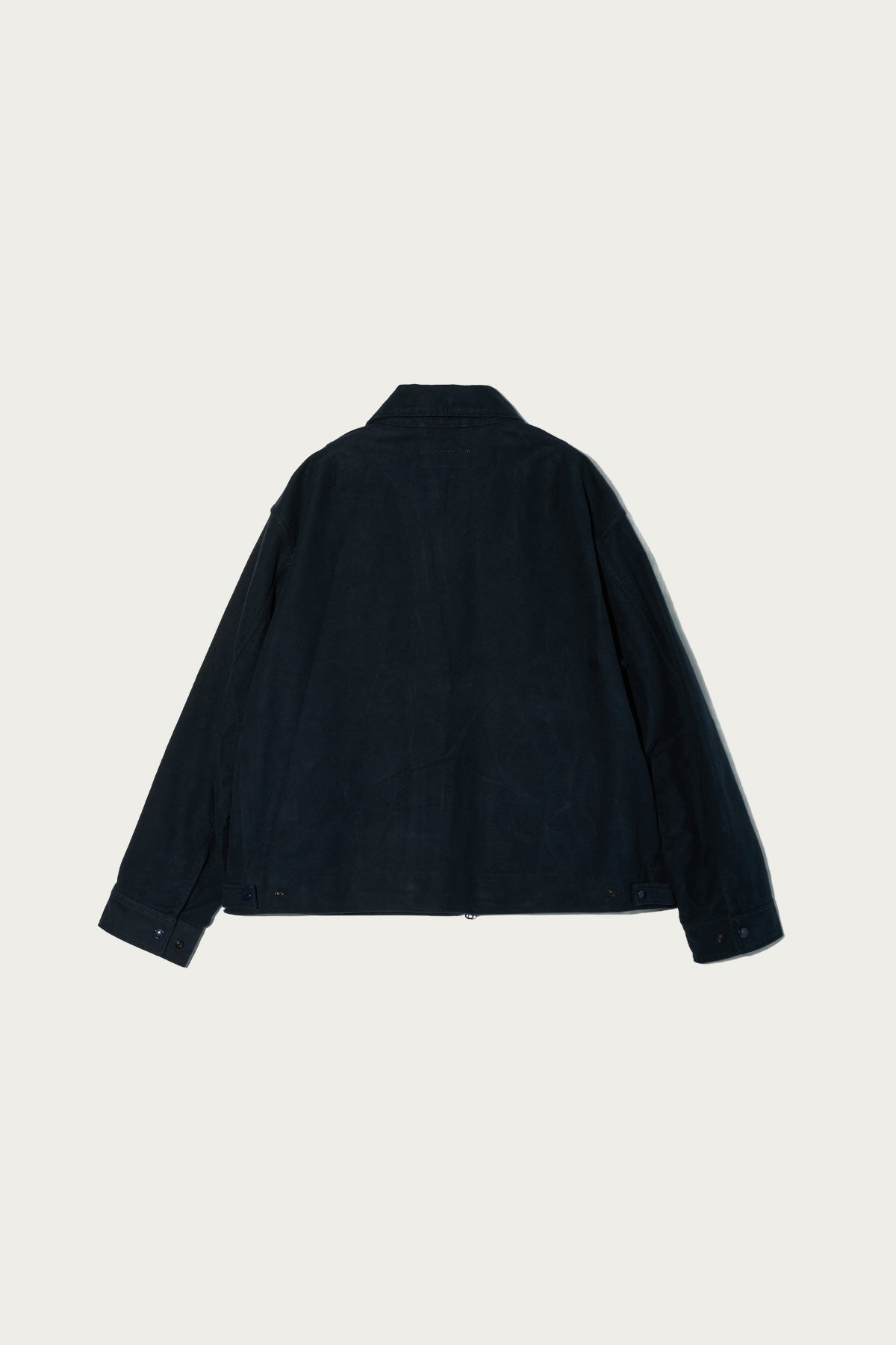 Engineered Garments Workaday - Short Jacket - Dk. Navy Cotton Moleskin - Canoe Club