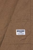 Engineered Garments Workaday - Utility Jacket - Brown CP Homespun - Canoe Club