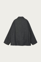 Engineered Garments Workaday - Utility Jacket - Charcoal Worsted Wool Flannel - Canoe Club