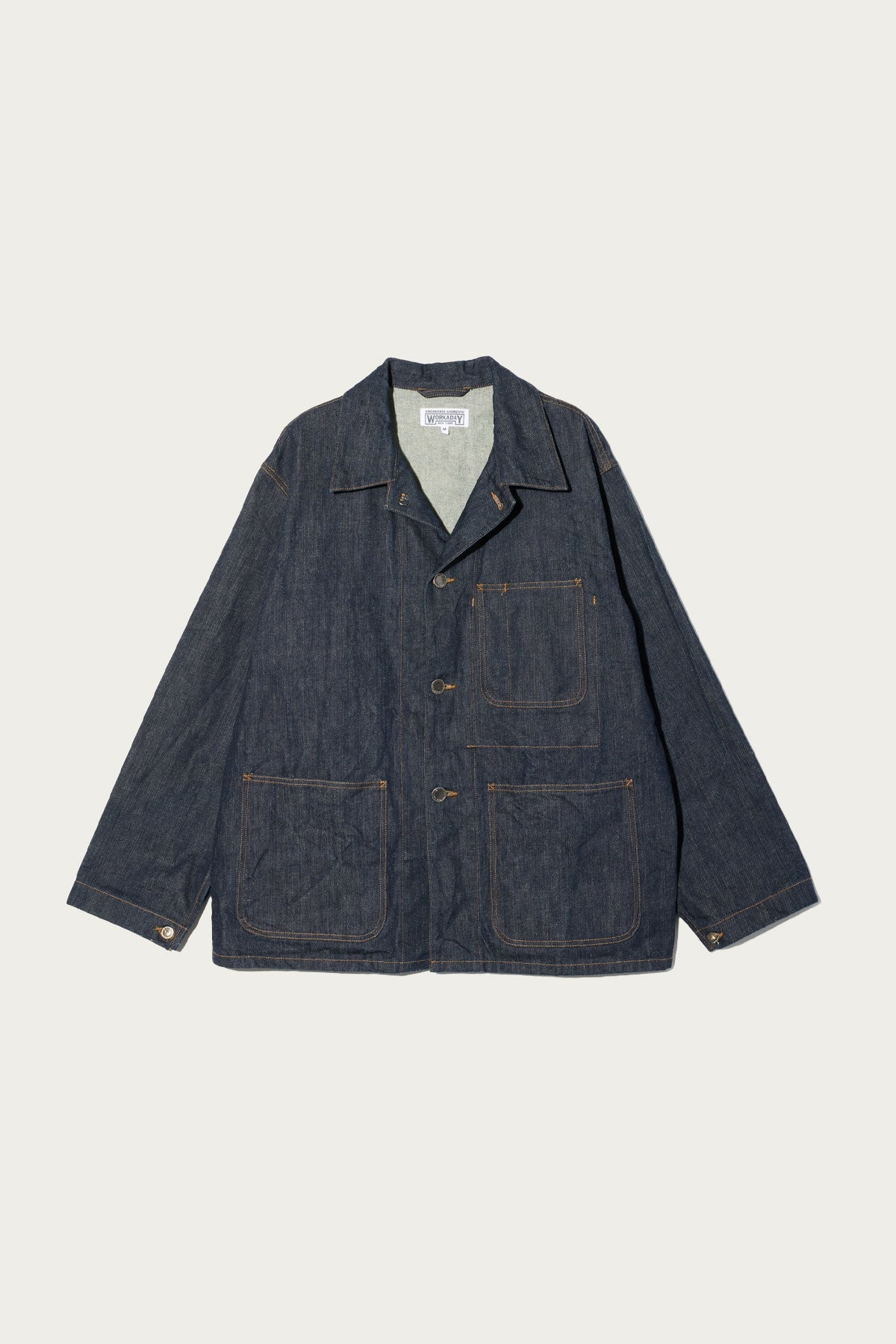 Engineered Garments Workaday - Utility Jacket - Indigo 12oz Cone Denim - Canoe Club