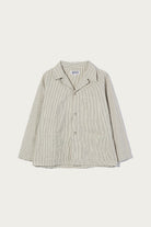 Engineered Garments Workaday - Utility Jacket - Navy/Natural Cotton Seersucker - Canoe Club