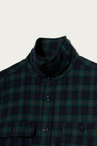 Engineered Garments Workaday - Utility Shirt - Hunter Green Cotton Twill Plaid - Canoe Club
