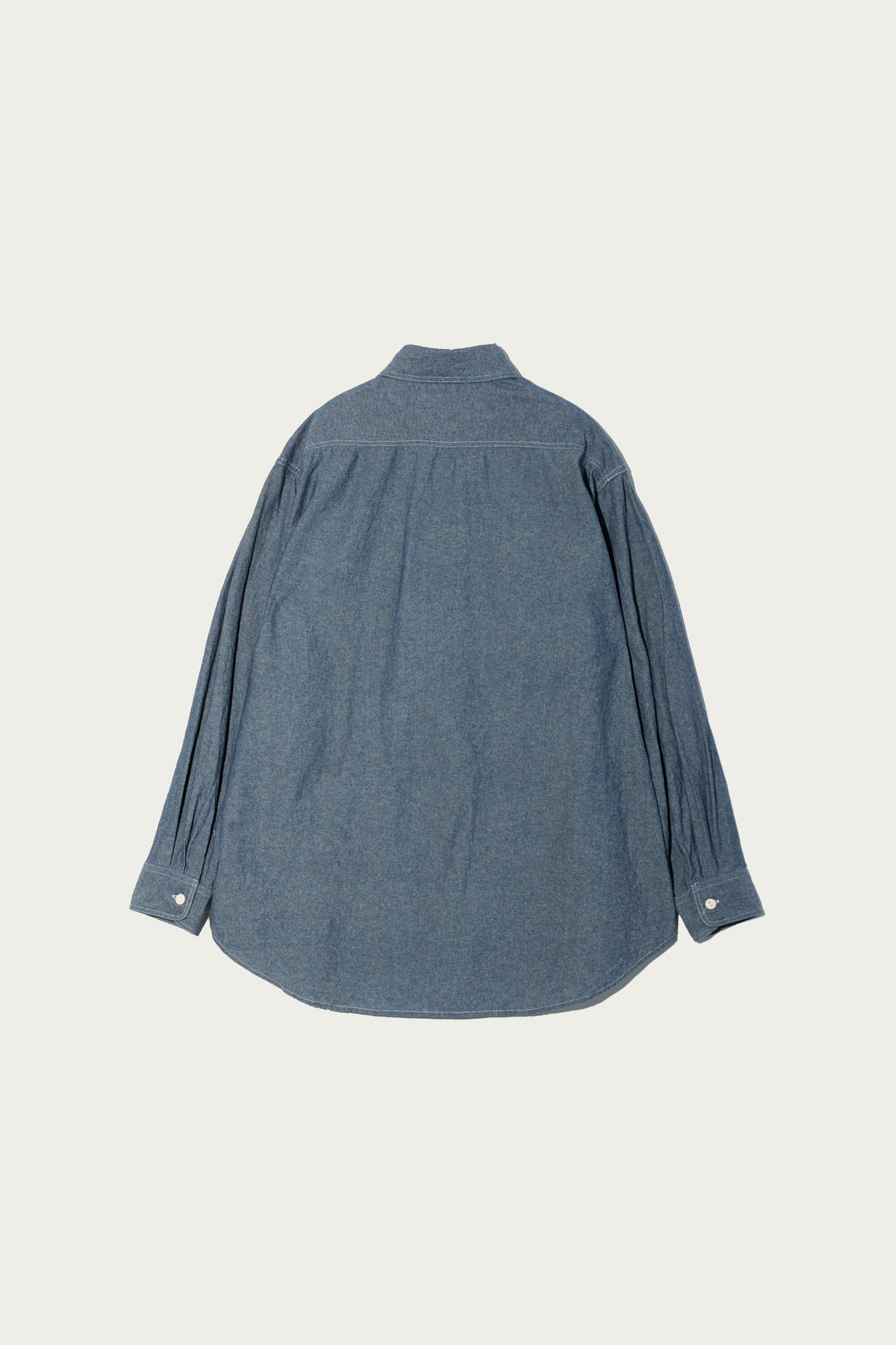 Engineered Garments Workaday - Utility Shirt - Indigo 4.5oz Cotton Chambray - Canoe Club
