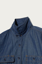 Engineered Garments Workaday - Utility Shirt - Indigo 4.5oz Denim Shirting - Canoe Club