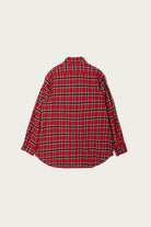 Engineered Garments Workaday - Utility Shirt - Red Cotton Twill Plaid - Canoe Club