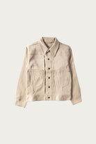 Wythe - Bedford Cord Ranch Jacket w/ Embroidery - Off White - Canoe Club