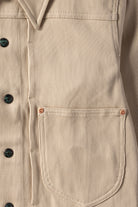 Wythe - Bedford Cord Ranch Jacket w/ Embroidery - Off White - Canoe Club