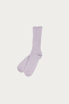 Wythe - Wythe Camp Socks - Lilac Melange - Canoe Club