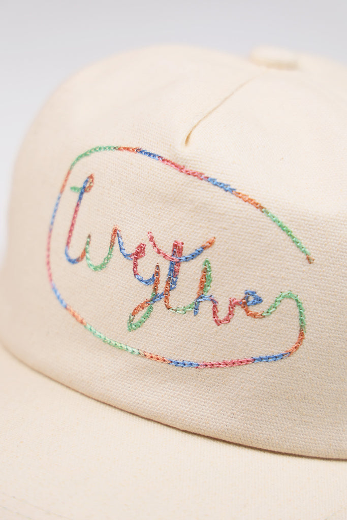 Wythe - Chainstitch Canvas Ranch Hat - Cream - Canoe Club