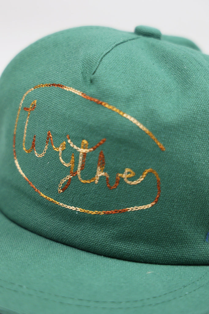 Wythe - Chainstitch Canvas Ranch Hat - Green - Canoe Club