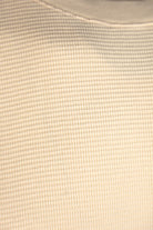 Wythe - Cotton Longsleeve Thermal - Cream - Canoe Club