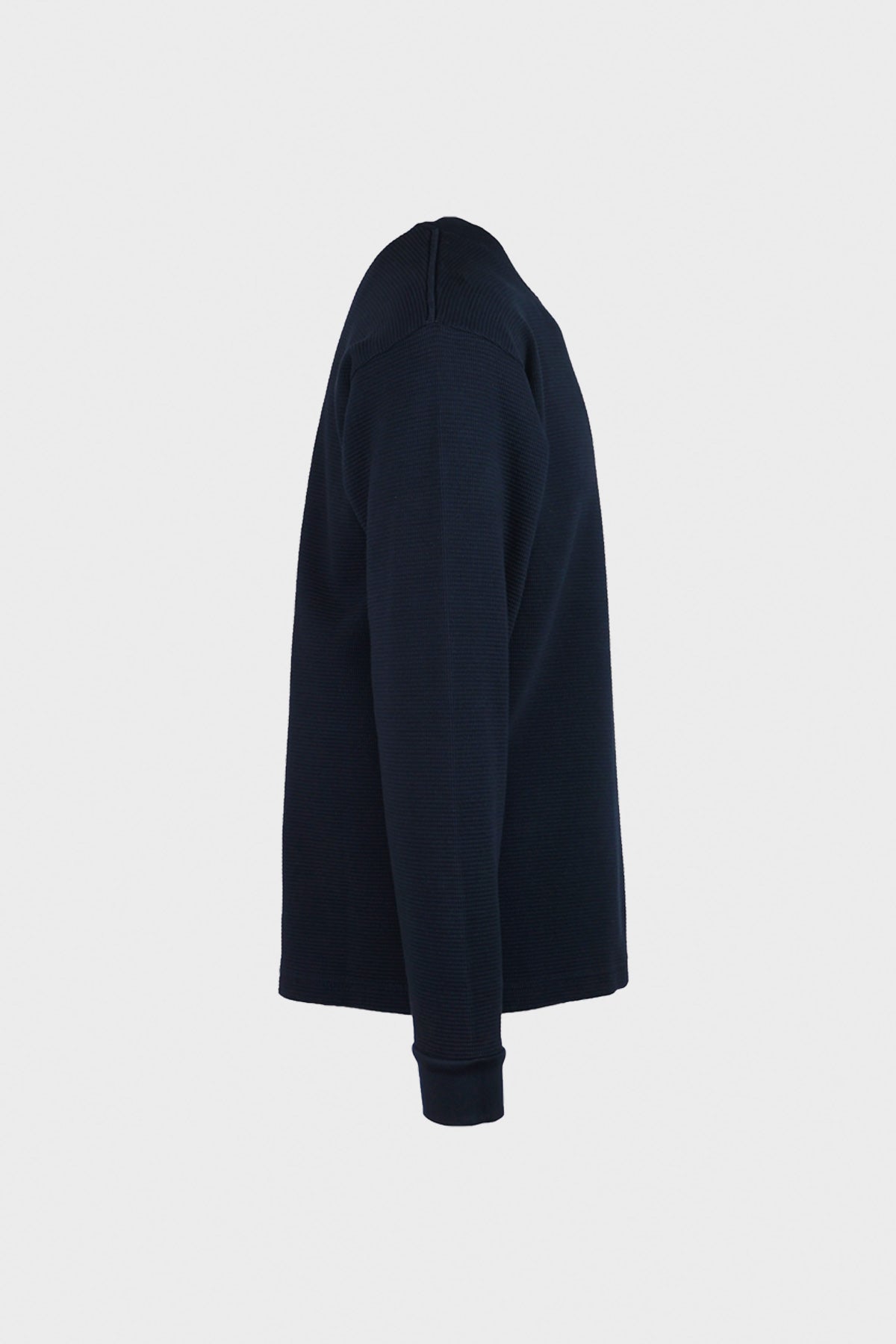 Wythe - Cotton Longsleeve Thermal - Navy - Canoe Club