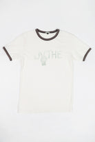 Wythe - Cotton Ringer Printed Tee - Peace - Canoe Club