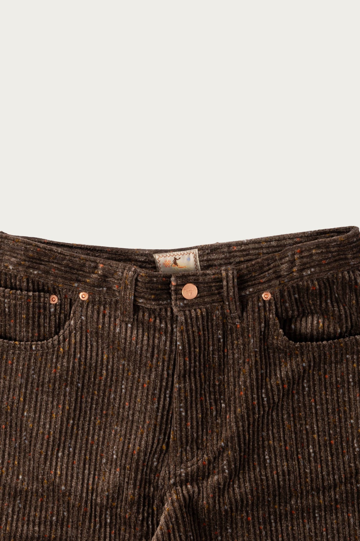 Wythe - Donegal Corduroy 5 Pocket Pants - Rustic Brown - Canoe Club
