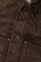 Wythe - Donegal Corduroy Ranch Jacket - Rustic Brown - Canoe Club