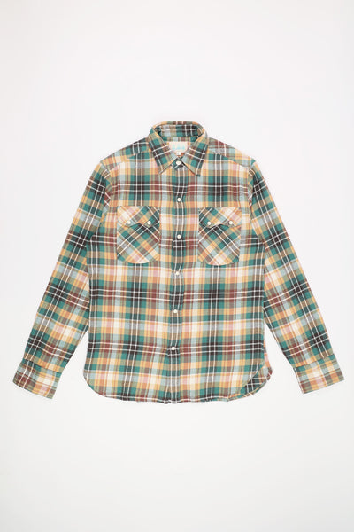 River Flannel Shirt // Orange Plaid (M) - Fashion Clearance - Touch of  Modern