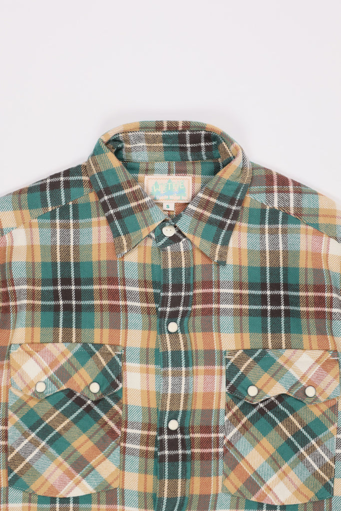 Wythe - Flannel Pearlsnap Shirt - Logger Plaid - Canoe Club