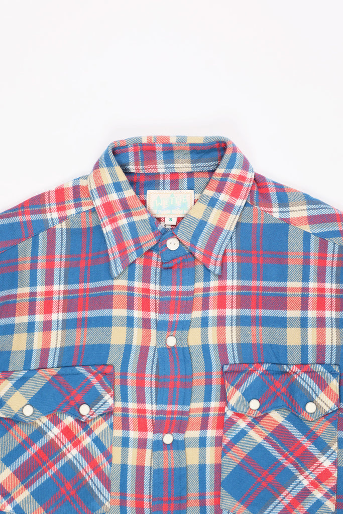 Wythe - Flannel Pearlsnap Shirt - Northwoods Plaid - Canoe Club