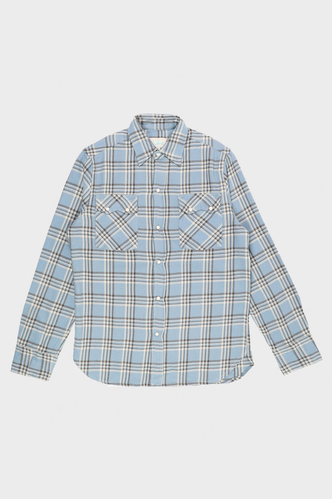 Wythe - Flannel Pearlsnap Shirt - Rogue River - Canoe Club
