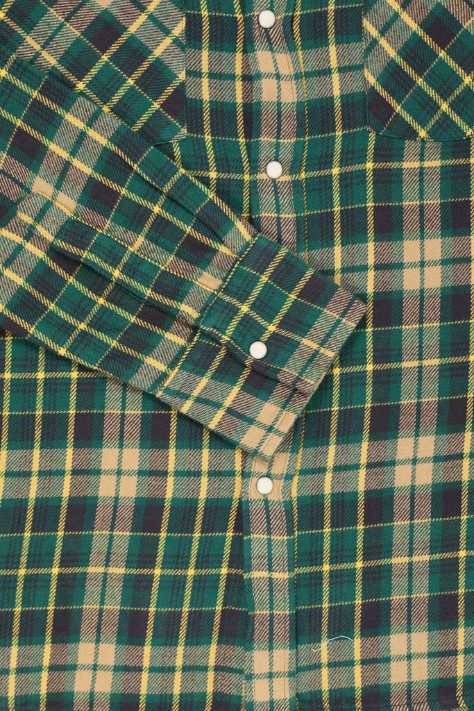 Wythe - Flannel Pearlsnap Shirt - Wisconsin White Pine - Canoe Club