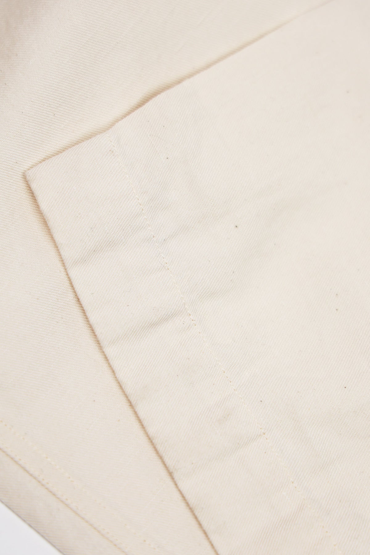 Wythe - Flat Front Slub Cotton/Linen Twill Chinos - Unbleached - Canoe Club