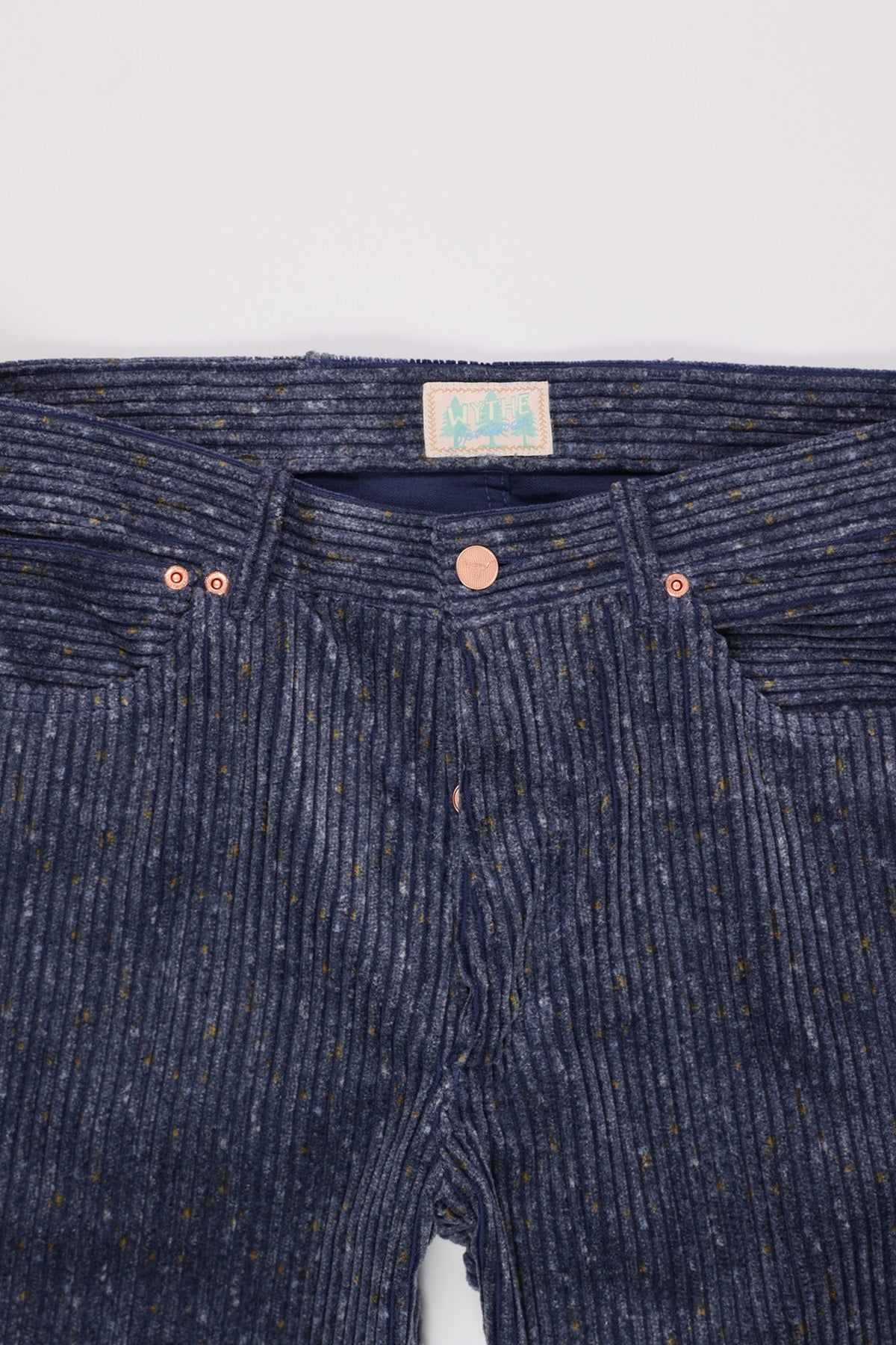 Wythe - Italian Donegal Corduroy 5-Pocket - Marine Blue - Canoe Club