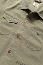 Wythe - Japanese HBT Barn Jacket - Faded Olive - Canoe Club