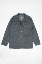 Wythe - Liberty Stripe Barn Jacket - Rinsed - Canoe Club