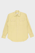 Wythe - Moleskin Pearlsnap Shirt - Yellow Chamois - Canoe Club