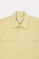 Wythe - Moleskin Pearlsnap Shirt - Yellow Chamois - Canoe Club