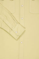 Wythe - Moleskin Pearlsnap Shirt - Yellow Chamois - Canoe Club