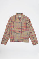 Wythe - Printed Corral Plaid Tencel Ranch Jacket - Sunflower - Canoe Club